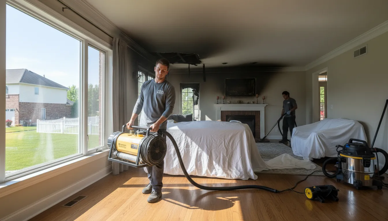 Smoke Damage Cleanup in Wautoma